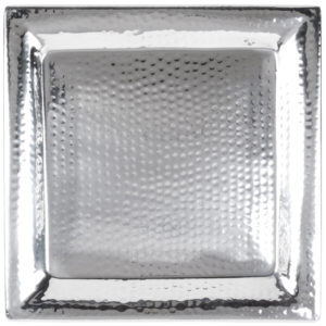 Hammered Square Tray 7106