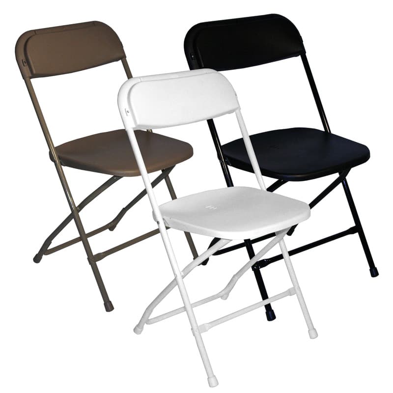 plastic folding chairs