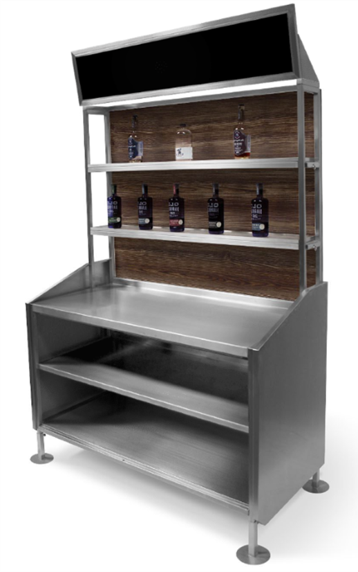 Bar Back Display Party Line Rentals, Westchester New York