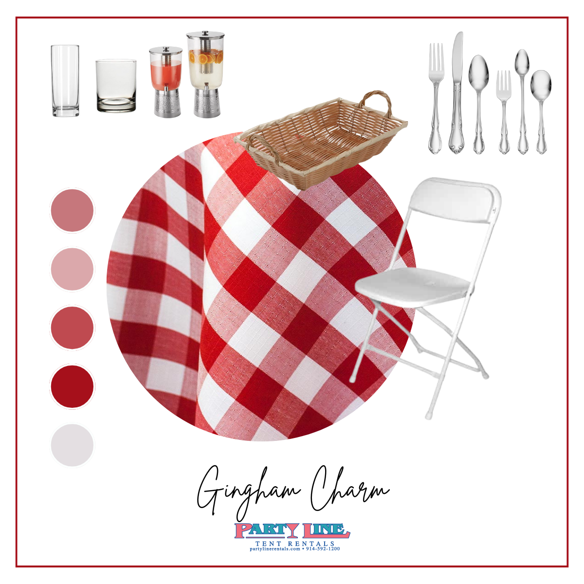 PLR - gingham charm